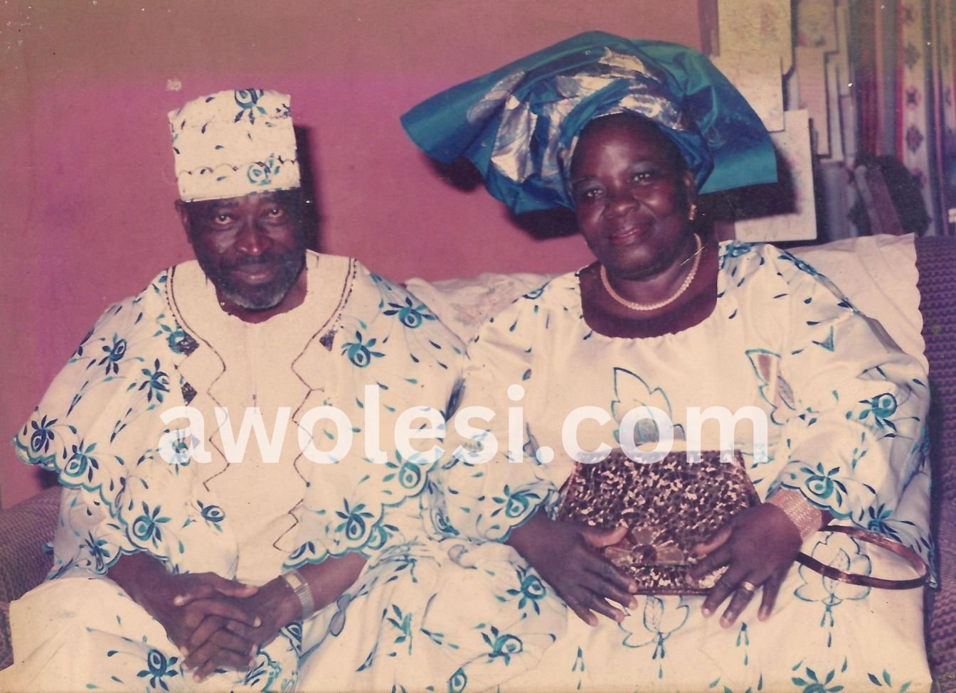 Mr and Mrs Awolesi